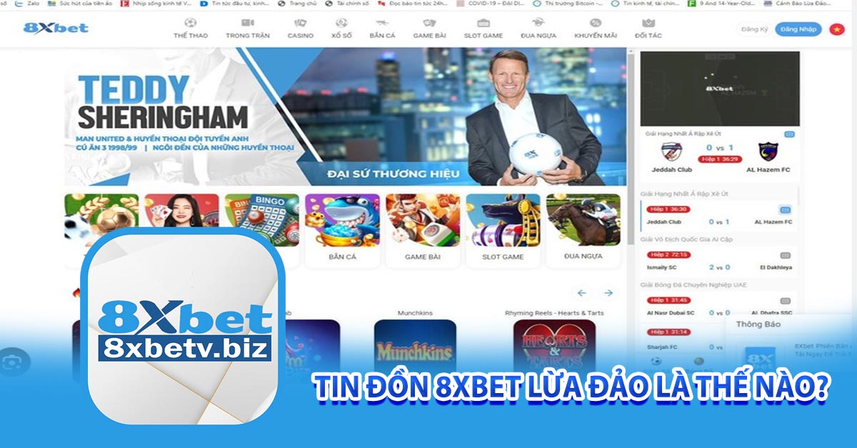 Tin đồn 8xbet lừa đảo là thế nào?