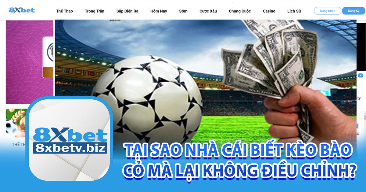 Tại sao nhà cái biết kèo bào cỏ mà lại không điều chỉnh?