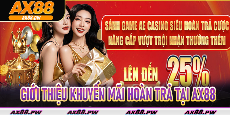 Các hình thức khuyến mãi hoàn trả phổ biến tại nhà cái Ax88